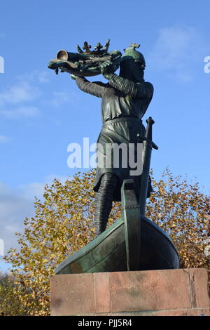 Hagen von Tronje Foto Stock