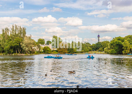 Una tipica vista in Londra Foto Stock