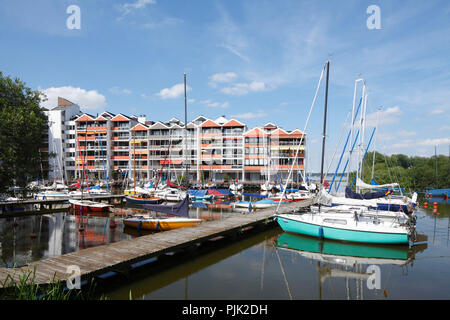 Bad Zwischenahn, marina Eyhausen Foto Stock