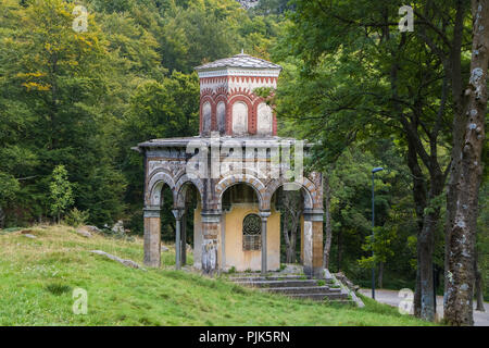 Santuario di Oropa Santuario Biella Piemonte Italia cattolica Chiesa Reigion Landmark nelle Alpi Biellesi della Regione Piemonte Foto Stock