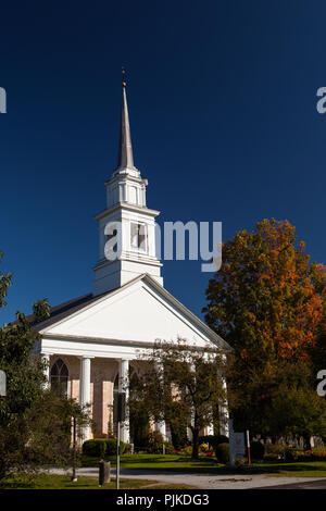 Kirche in Vermont Foto Stock