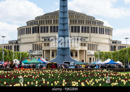 Polonia Wroclaw, Centennial Hall, Patrimonio Mondiale UNESCO Sito culturale Foto Stock