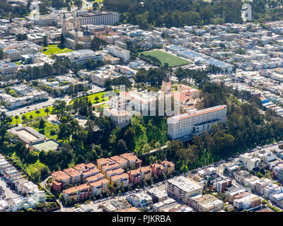 USF una carta Office, Loyola casa comunità Gesuita, Studio Theatre di San Francisco Bay Area di San Francisco, Stati Uniti d'America, California, Stati Uniti Foto Stock