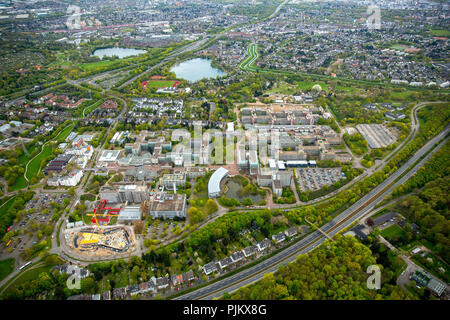 Heinrich Heine University Düsseldorf, Dusseldorf, Renania, Renania settentrionale-Vestfalia, Germania Foto Stock