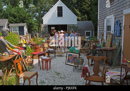 Un fienile in vendita in Sandwich, Massachusetts il Cape Cod, STATI UNITI D'AMERICA Foto Stock