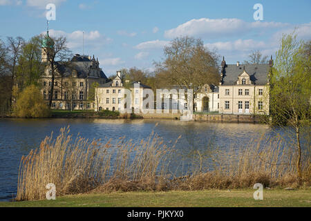 Il castello di caccia Berlin-Glienicke al mare 'Tiefer vedere' all'Havel Foto Stock