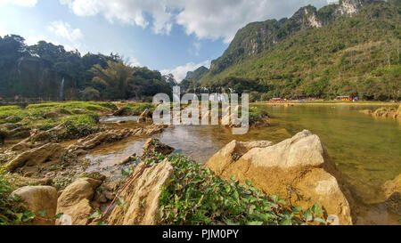 Cato Ban Gioc cascata in Vietnam Foto Stock