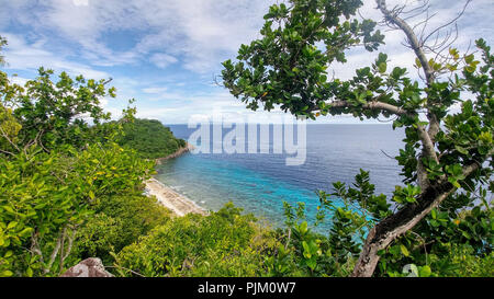 Apo Island nelle Filippine Foto Stock