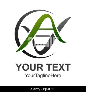 Bio logotipo di DNA. Medicina lineare, scienza lab icona logo. Tech sociale moderno vettore simbolo. Illustrazione Vettoriale