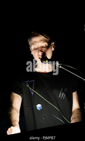 Concerto del belga electro band oca in Ancienne Belgique (Bruxelles, 22/04/2016) Foto Stock