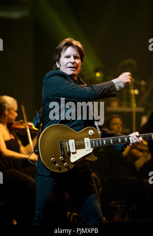 John Fogerty alla notte del Prom concerto di Anversa (Belgio, 28/10/2010) Foto Stock