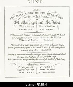 Immagine dalla pagina 155 di " una descrizione di Westminster la scatola del tabacco . Compilato da [John E. Smith, per] sorveglianti per 1887, etc. (Pt. I. una riproduzione del . conto, incisioni . pubblicato in . 1824; Pt. II. 0014. Foto Stock