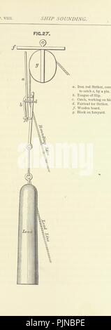 Immagine dalla pagina 155 di 'Rilievi idrografici. Una descrizione dei mezzi e dei metodi utilizzati per la costruzione di grafici di marino' . Foto Stock