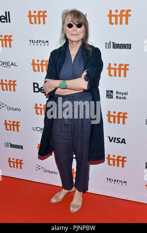 Toronto, Ontario, Stati Uniti d'America. 8 Sep, 2018. 07 Settembre 2018 - Toronto, Ontario, Canada - Sissy Spacek. ''Homecoming'' Premiere - 2018 Toronto International Film Festival tenutosi presso la Ryerson Theater. Photo credit: Brent Perniac/AdMedia. Credito: Brent Perniac/AdMedia/ZUMA filo/Alamy Live News Foto Stock