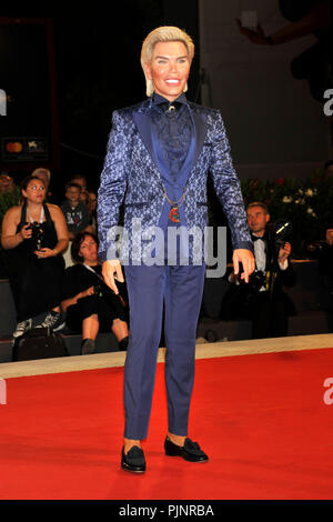 Venezia, Italia. 06 Sep, 2018. Rodrigo Alves frequentando il 'Ying/shadow' premiere al settantacinquesimo Venice International Film Festival presso il Palazzo del Cinema il 06 settembre 2019 a Venezia, Italia | Utilizzo di credito in tutto il mondo: dpa/Alamy Live News Foto Stock