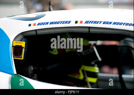 Clouseau singer Koen Wauters racing al BTCS Belgian Touring Car Series gara a Zolder (Belgio, 25/10/2009) Foto Stock