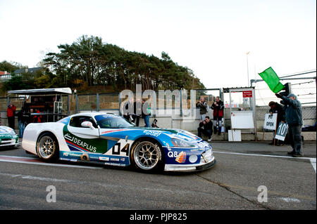 Clouseau singer Koen Wauters racing al BTCS Belgian Touring Car Series gara a Zolder (Belgio, 25/10/2009) Foto Stock