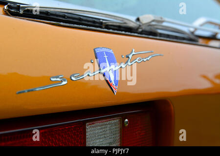 Chiudere l immagine di una Reliant Scimitar classic auto sportiva Foto Stock