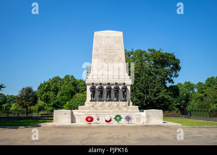 Le protezioni Memorial, le guardie Division Memoriale di guerra Foto Stock