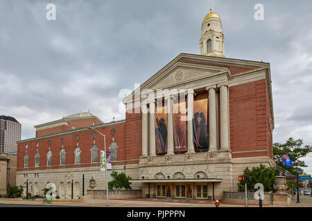 Il binocolo Bushnell Performing Arts Center Bushnell teatro in Hartford Connecticut, Stati Uniti Foto Stock