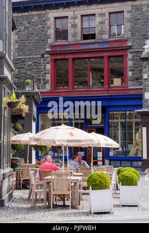 Royal Hotel Nave Lombard Street a Dolgellau Galles Gwynedd Foto Stock