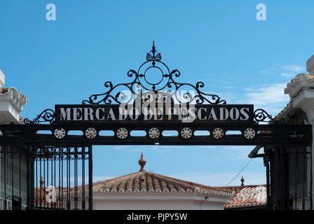 MINORCA-giugno 1:immagine da Mahon mercato del pesce,su giugno 1,2013. Foto Stock