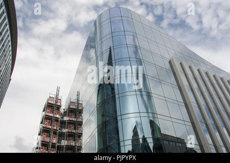 Goldman Sachs Plumtree Corte Headquarters Building a scalpellatore Street, City of London, Regno Unito Foto Stock