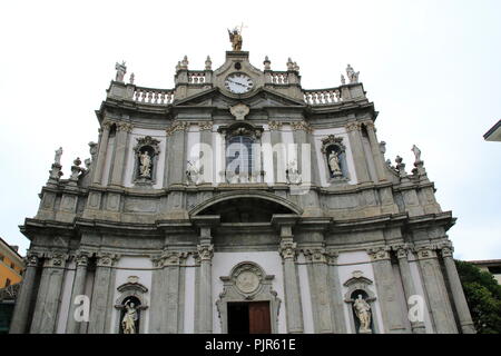 San Giovanni Battista, Kirche in Morbegno, Italien in der Lombardei Foto Stock