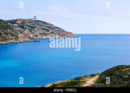 Pointe de la Revellata, Calvi, Corsica, Francia Foto Stock