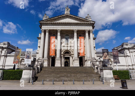 Tate Britain a Londra England Regno Unito Regno Unito Foto Stock