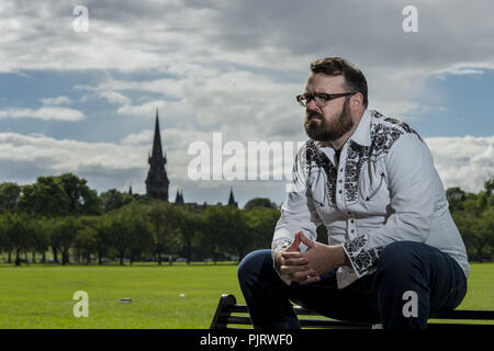 Nuova Zelanda comico urtato il Natale sta eseguendo la sua mostra "Media notevolmente' durante la Edinburgh Fringe Festival con: urtato il natale dove: Edimburgo, Regno Unito quando: 08 Ago 2018 Credit: Euan ciliegio/WENN Foto Stock