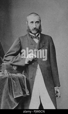 , Bayard Hippolyte - Cartes de visite aus dem Atelier Bayard und Bertall (8). Foto Stock