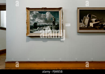 All'interno il Museo Reale di Belle Arti di Anversa (Belgio, 31/07/2008) Foto Stock