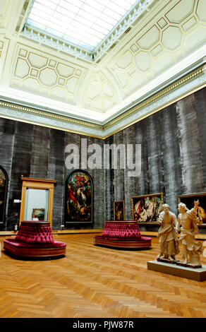 All'interno il Museo Reale di Belle Arti di Anversa (Belgio, 31/07/2008) Foto Stock