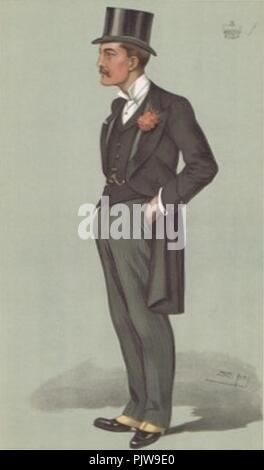 Marchese di Bath Vanity Fair 1896-04-23. Foto Stock