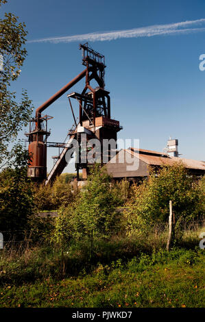 La Forges di Clabecq ex industria per la produzione di acciaio (Belgio, 03/10/2011) Foto Stock