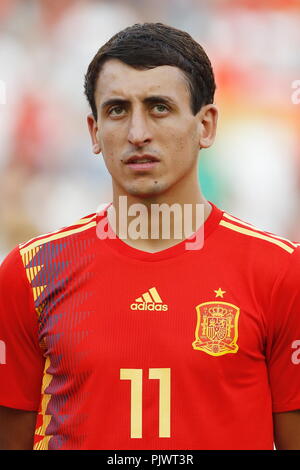 Cordoba, Spagna. 6 Sep, 2018. Mikel Oyarzabal (ESP) Calcio/Calcetto : UEFA Under campionato turno di qualificazione match tra U21 Spagna 3-0 U21 Albania al Estadio El Arcangel a Cordoba, in Spagna . Credito: Mutsu Kawamori/AFLO/Alamy Live News Foto Stock