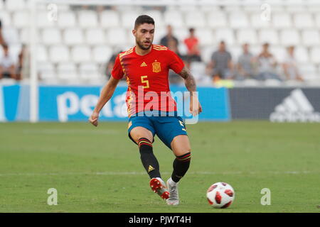 Cordoba, Spagna. 6 Sep, 2018. Unai Nunez (ESP) Calcio/Calcetto : UEFA Under campionato turno di qualificazione match tra U21 Spagna 3-0 U21 Albania al Estadio El Arcangel a Cordoba, in Spagna . Credito: Mutsu Kawamori/AFLO/Alamy Live News Foto Stock