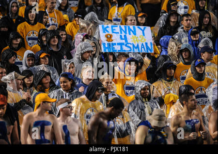 Pittsburgh, PA, Stati Uniti d'America. 8 Sep, 2018. Ventilatori in Pitt Panthers vs Penn State gioco all'Heinz Field di Pittsburgh, PA. Jason Pohuski/CSM/Alamy Live News Foto Stock