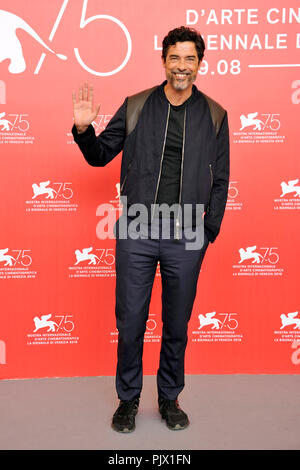 Venezia, Italia. Il 7 settembre 2018. Alessandro Gassman durante il "Una storia senza nome' photocall al settantacinquesimo Venice International Film Festival presso il Palazzo del Casinò su Settembre 07, 2018 a Venezia, Italia Credito: Geisler-Fotopress GmbH/Alamy Live News Foto Stock