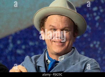 Toronto, Canada. 8 settembre 2018. John C. Reilly assiste la conferenza stampa di "Sorelle fratelli durante la 43a Toronto International Film Festival, tiff, presso Bell Lightbox a Toronto, in Canada, il 08 settembre 2018. | Utilizzo di credito in tutto il mondo: dpa picture alliance/Alamy Live News Foto Stock