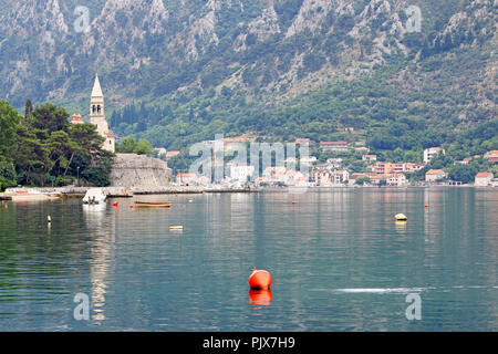 Sain Matteo chiesa Baia di Kotor Montenegro Foto Stock