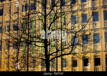 Attività ACW Limburg edificio di Monseigneur Broeckxplein in Hasselt (Belgio, 09/02/2008) Foto Stock