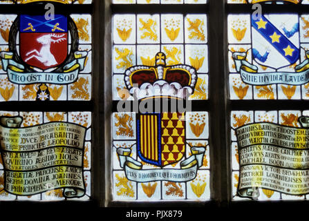L'interno dell'Abdij van Park abbey in Heverlee (Belgio, 1993) Foto Stock