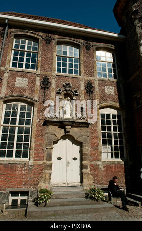 Il beguinage, Convento Beguine in Kortrijk (Belgio, 20/09/2008) Foto Stock