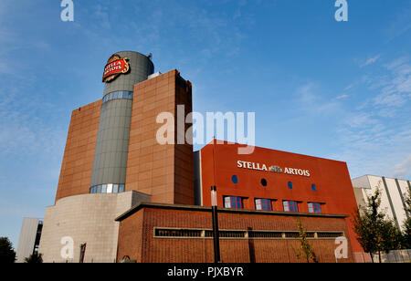 Birreria belga Inbev sede centrale europea in Leuven (Belgio, 10/09/2008) Foto Stock