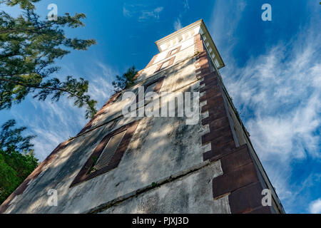 Tahiti Venus point lighthouse di Robert Louis Stevenson Polinesia francese Foto Stock