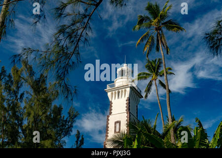 Tahiti Venus point lighthouse di Robert Louis Stevenson Polinesia francese Foto Stock