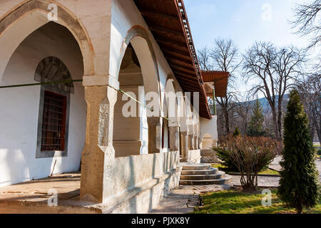 Belle mura del palazzo di Bakhchisaray, Crimea Foto Stock