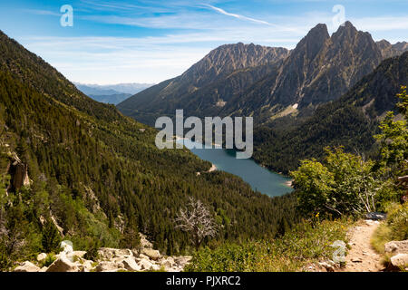 Parco Nazionale di Aiguestortes nei Pirenei, Catalogna, Spagna. Foto Stock